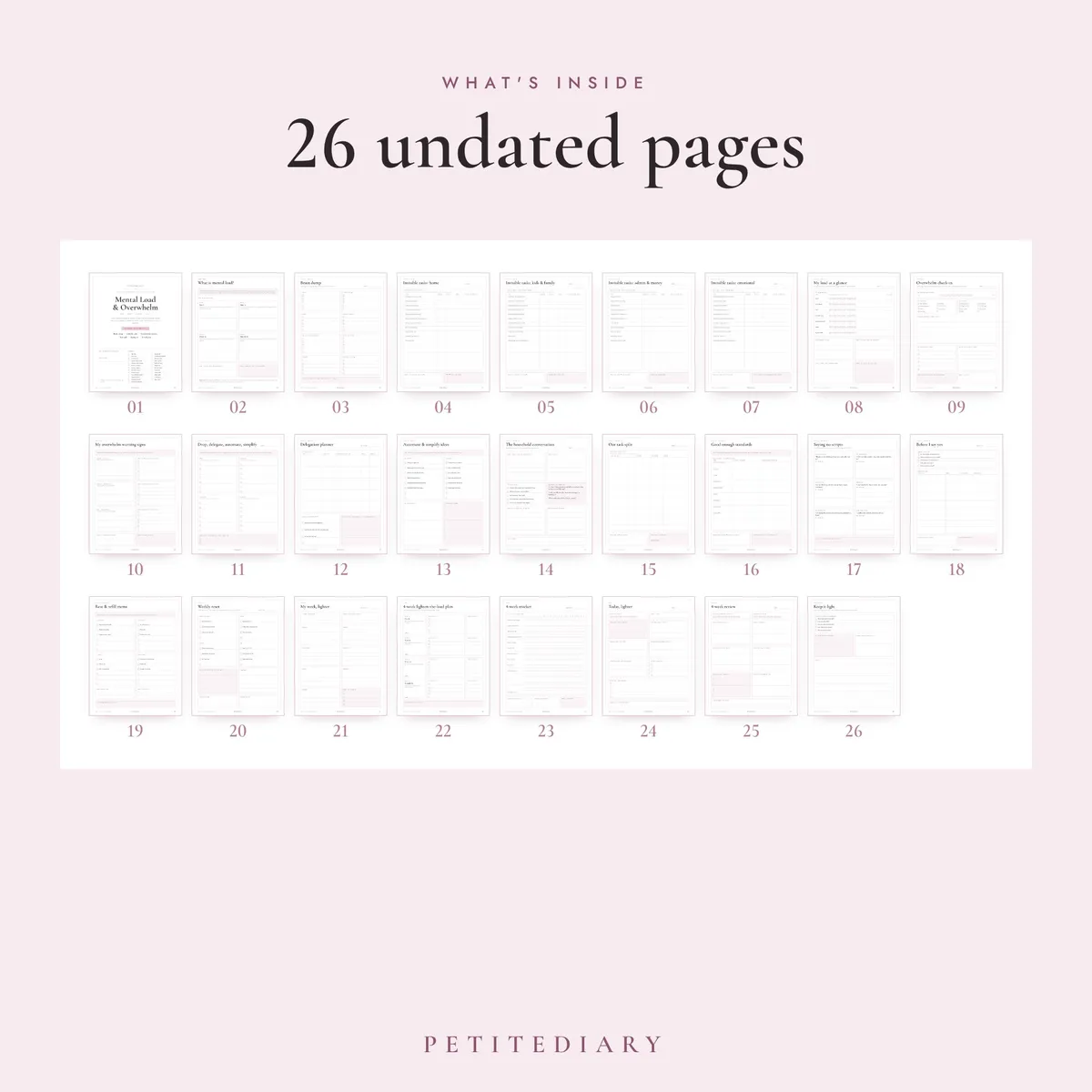 Mental Load Workbook, image 2