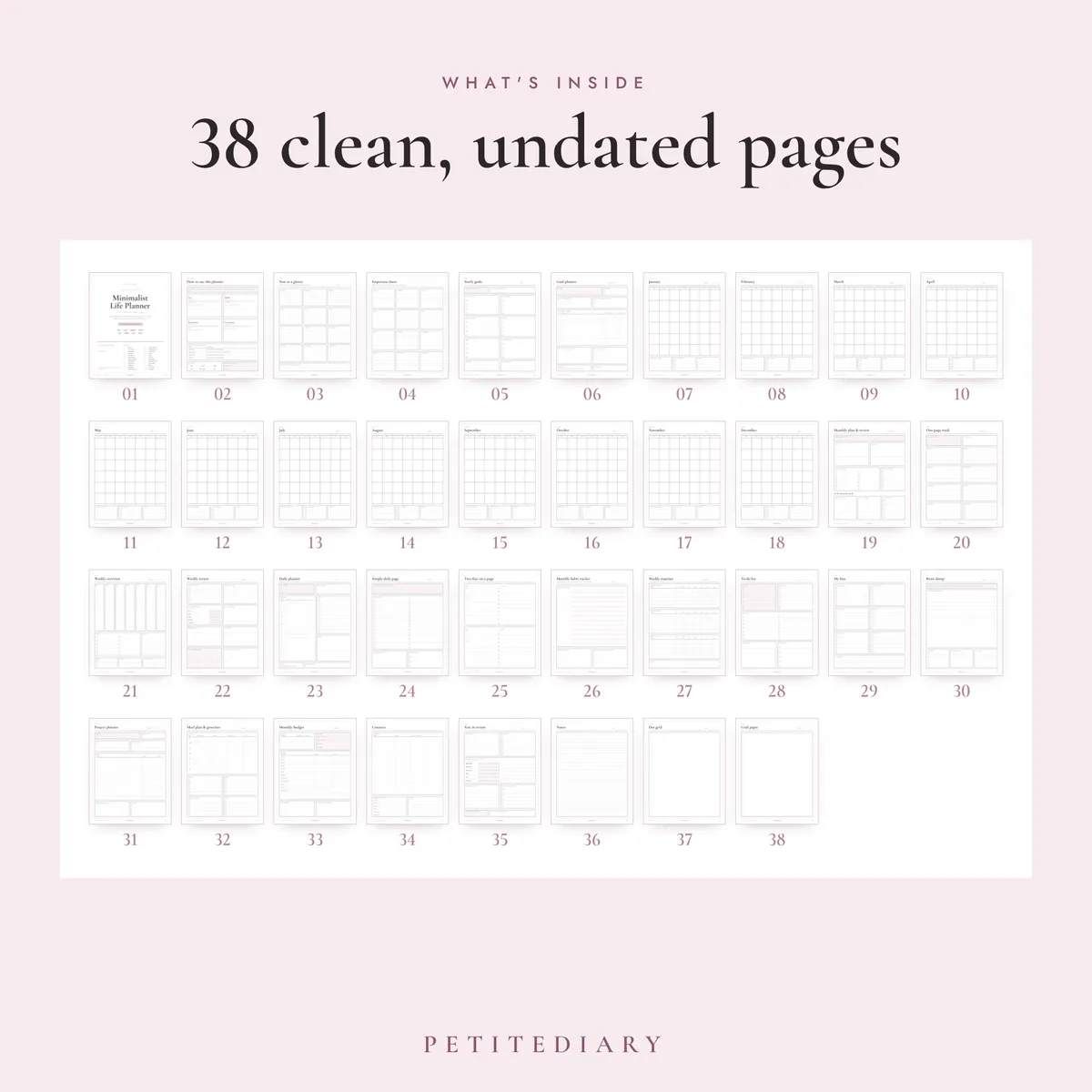 Minimalist Planner, image 2