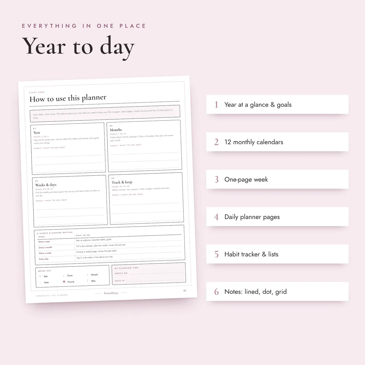 Minimalist Planner, image 3