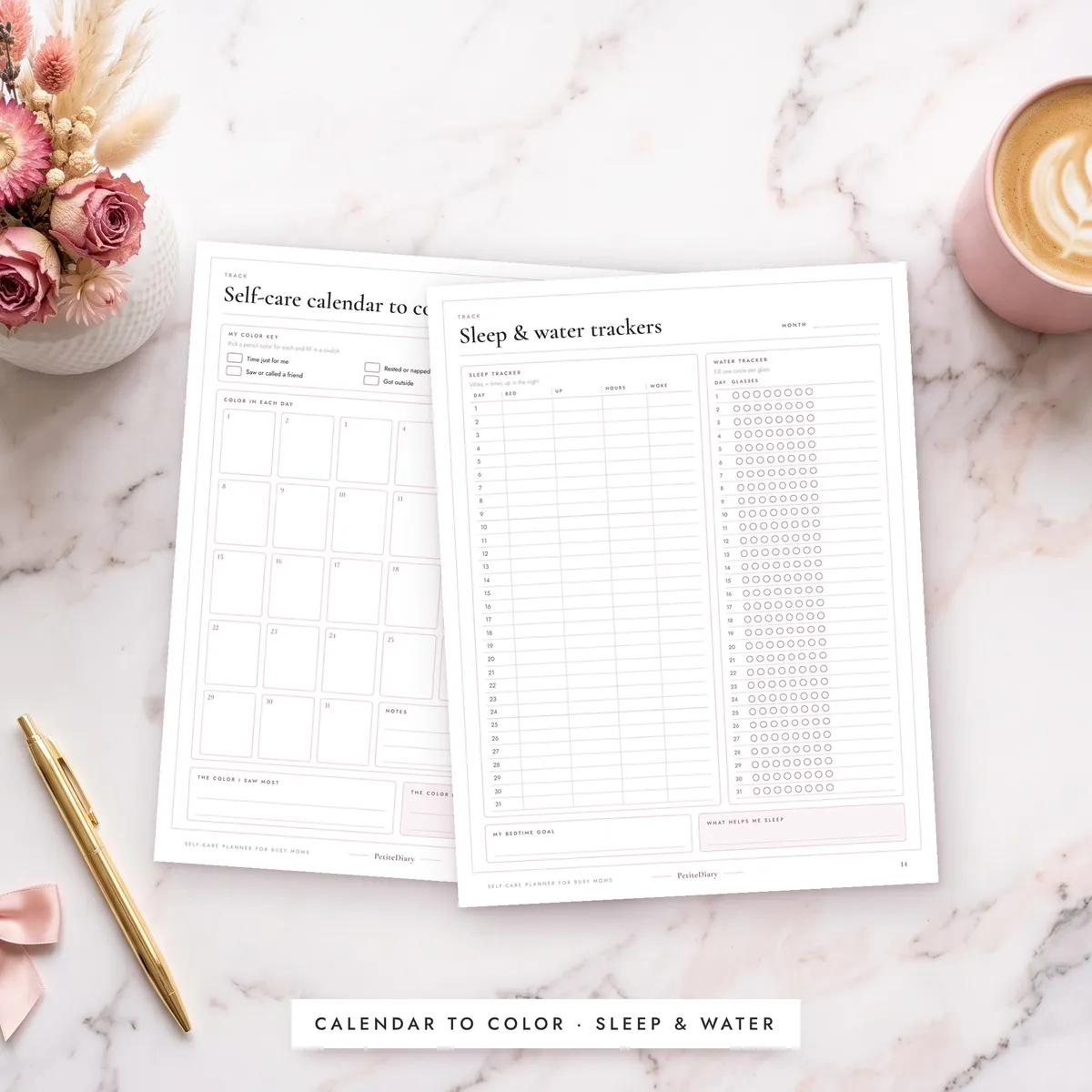 Mom Self Care Planner, image 5