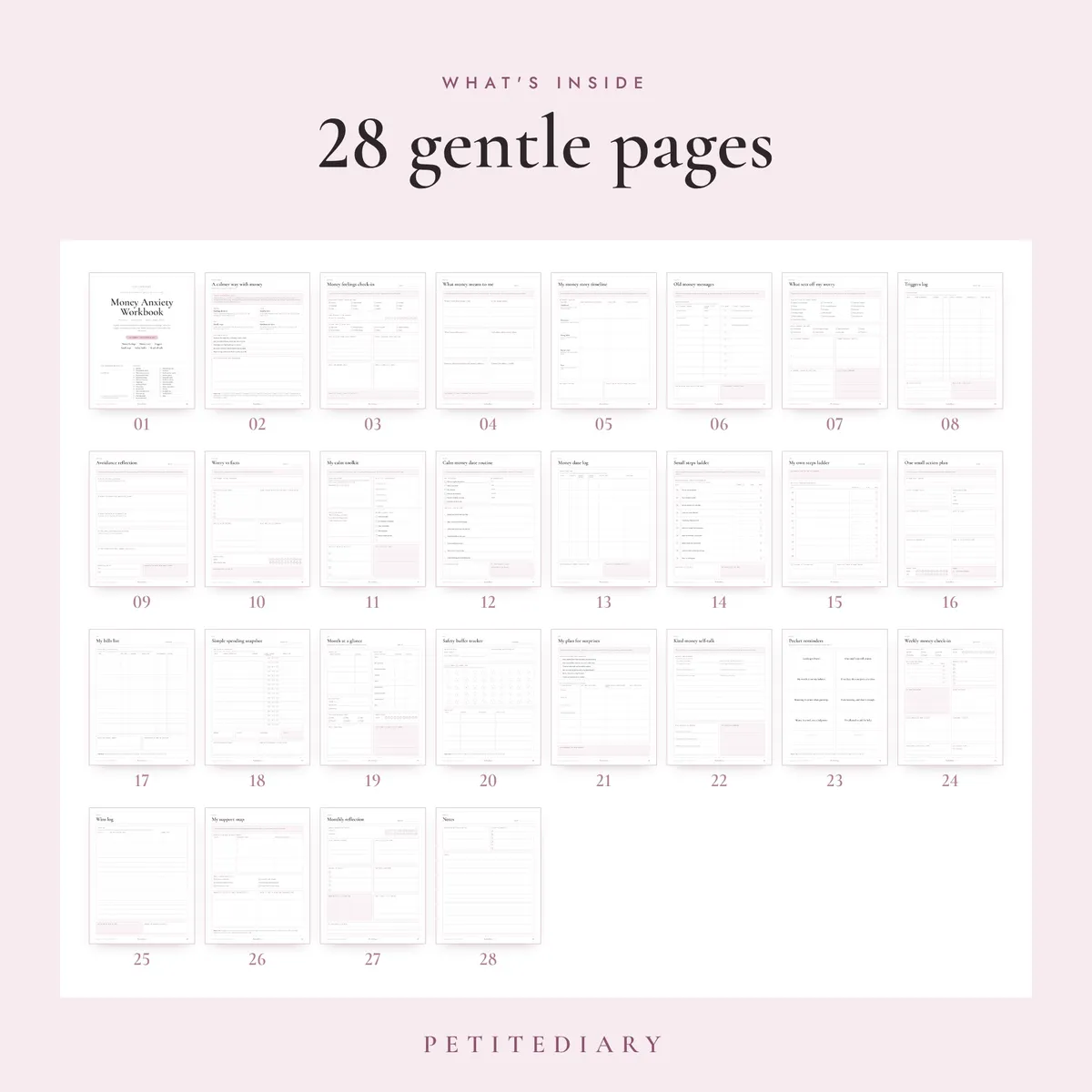 Money Anxiety Workbook, image 2