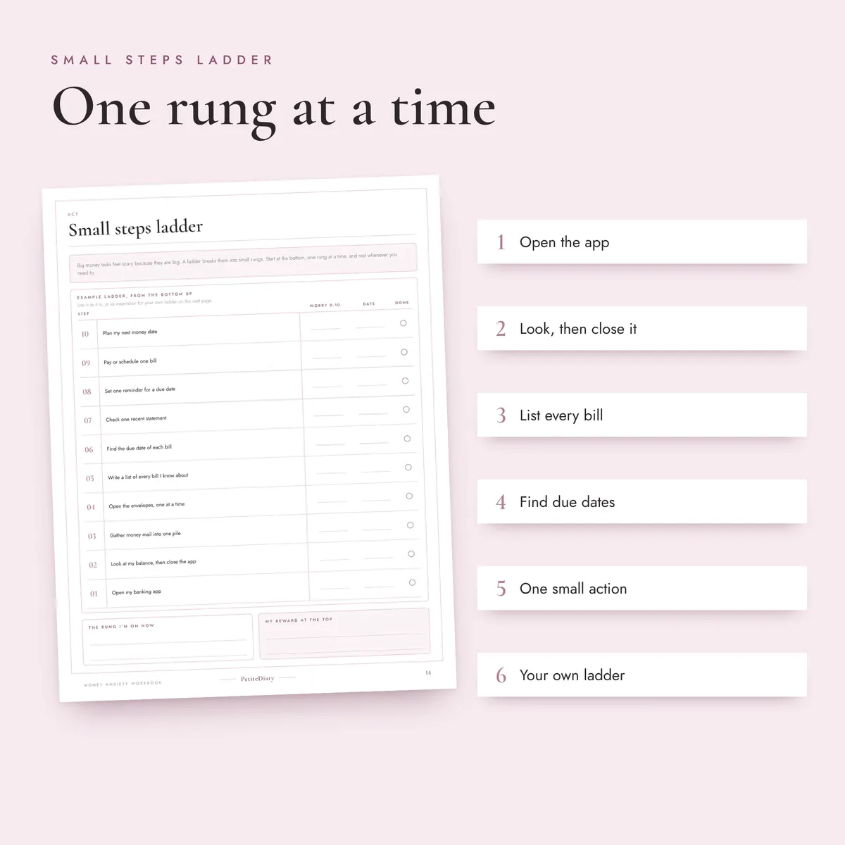 Money Anxiety Workbook, image 3