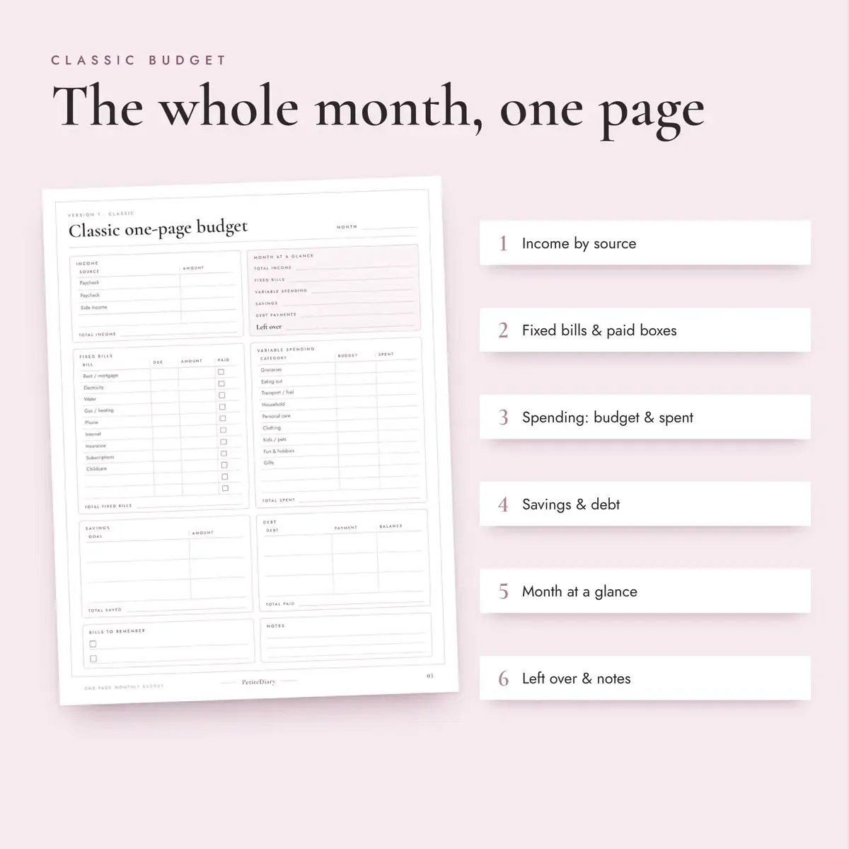 Monthly Budget, image 3