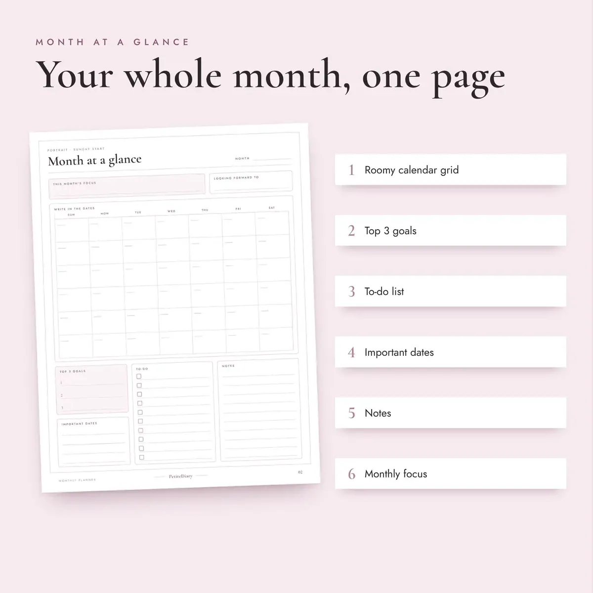 Monthly Planner, image 3