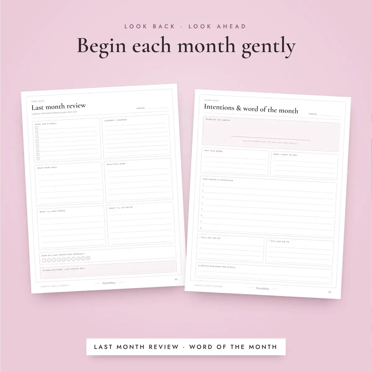 Monthly Reset Planner, image 4