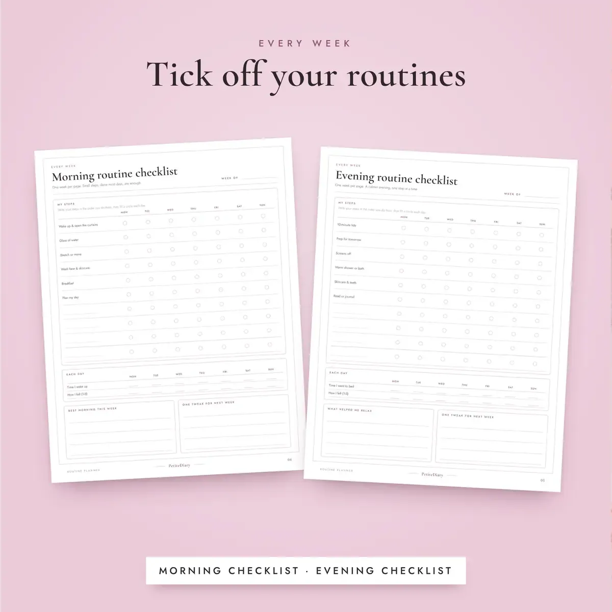 Morning Routine Planner, image 4