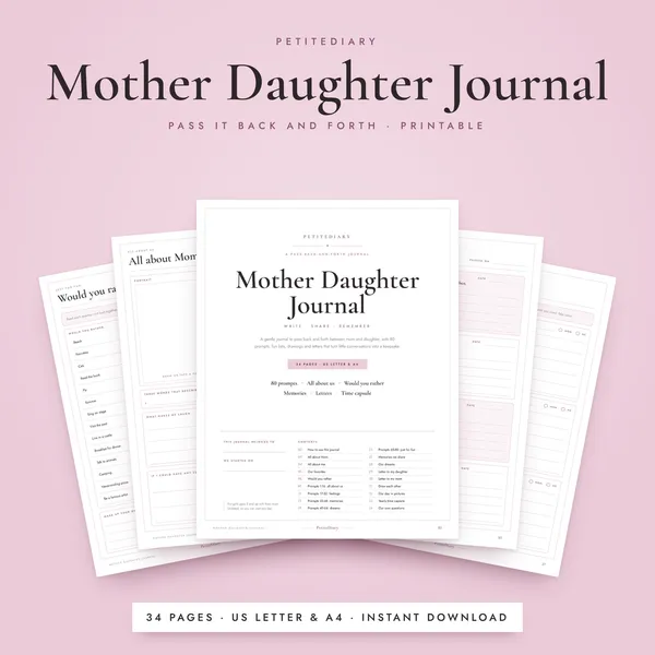 Mother Daughter Journal