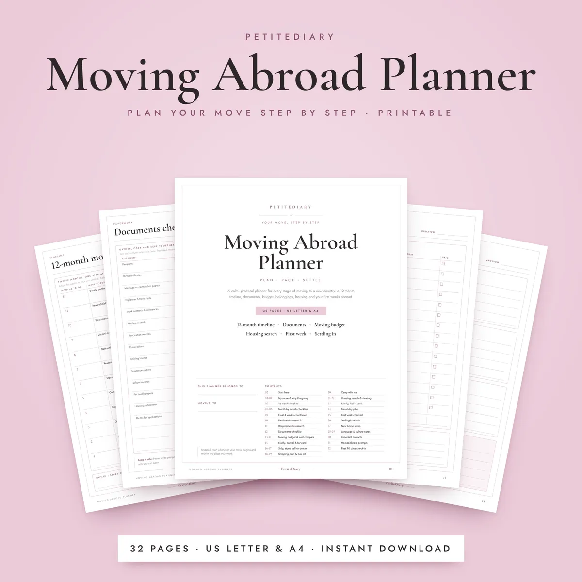 Moving Abroad Planner
