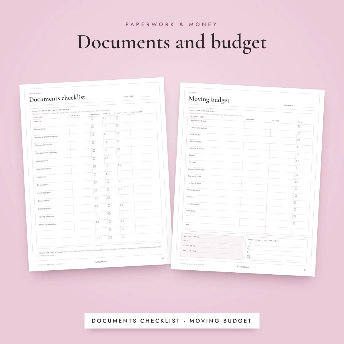 Moving Abroad Planner, image 4