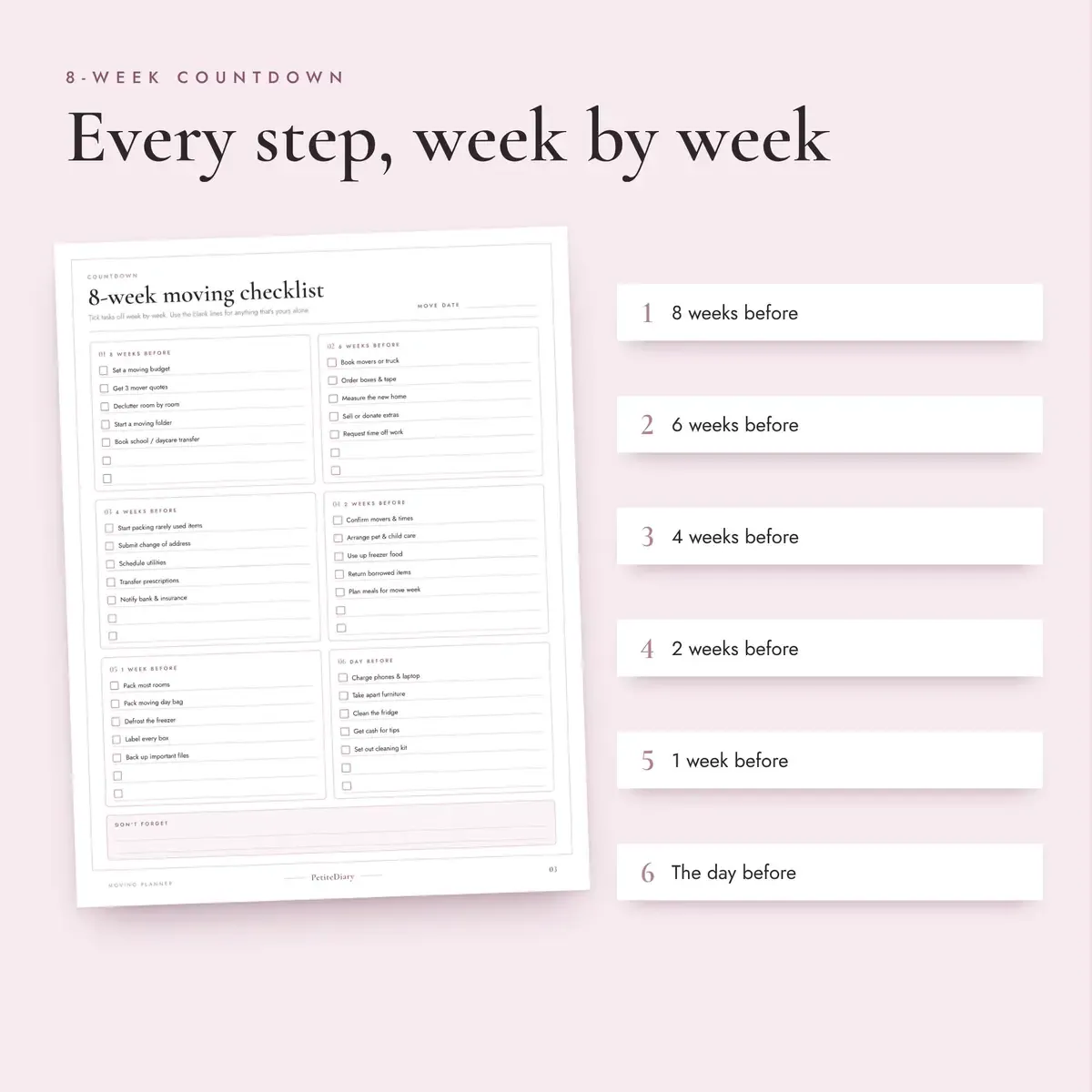 Moving Checklist, image 3