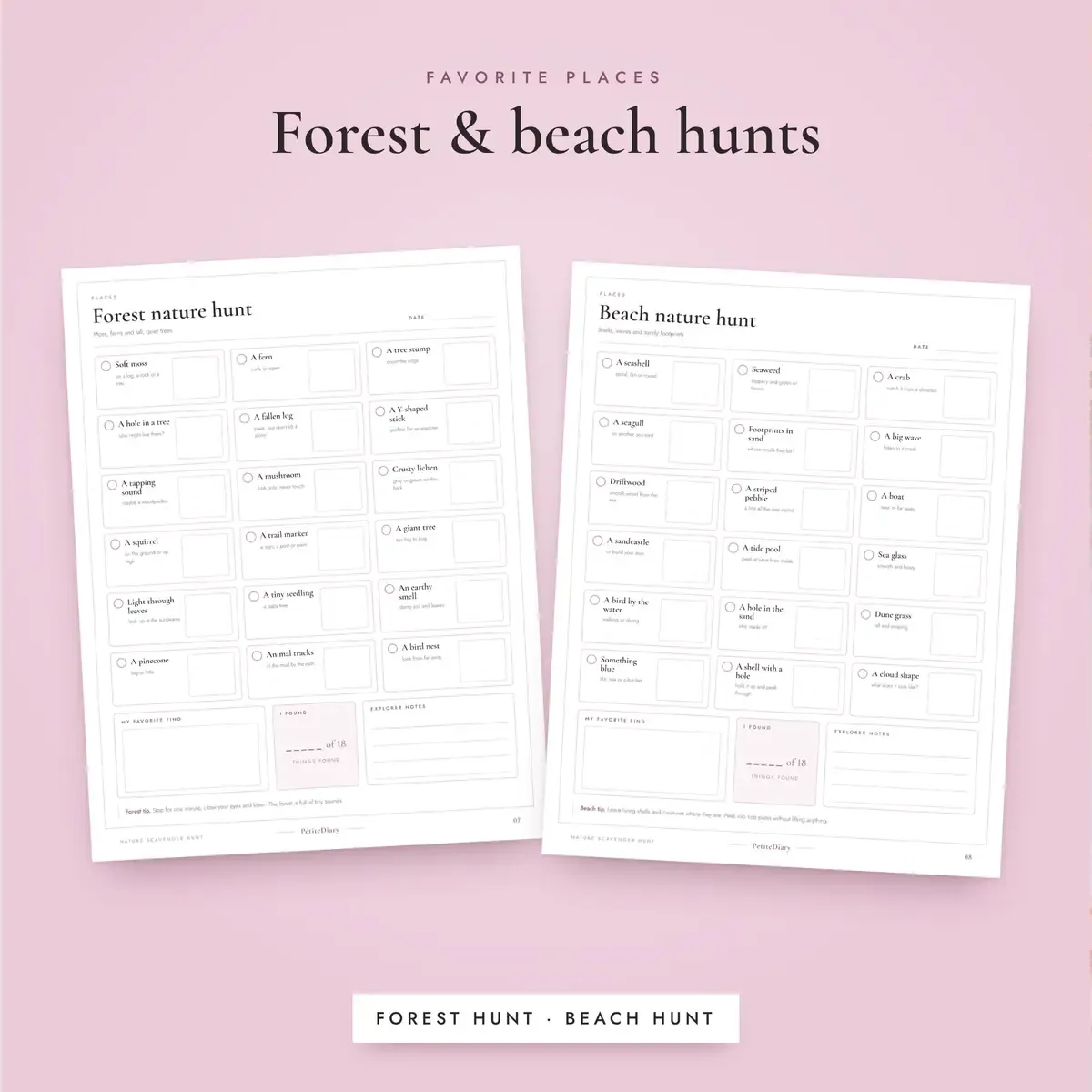 Nature Scavenger Hunt for Kids, image 4