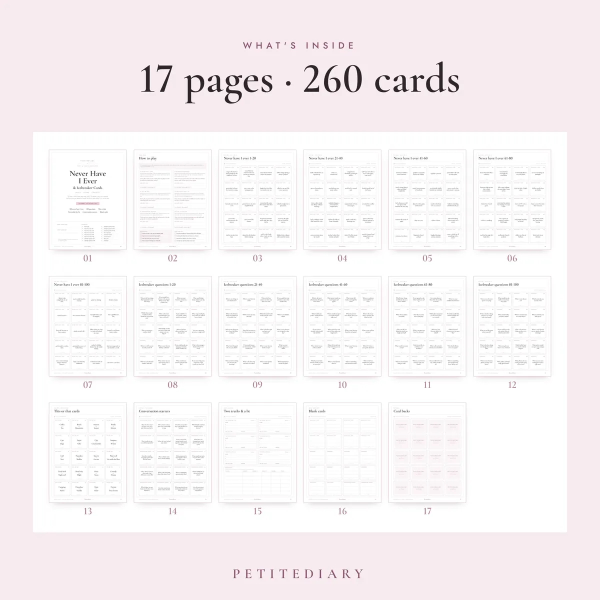 Never Have I Ever Cards, image 2