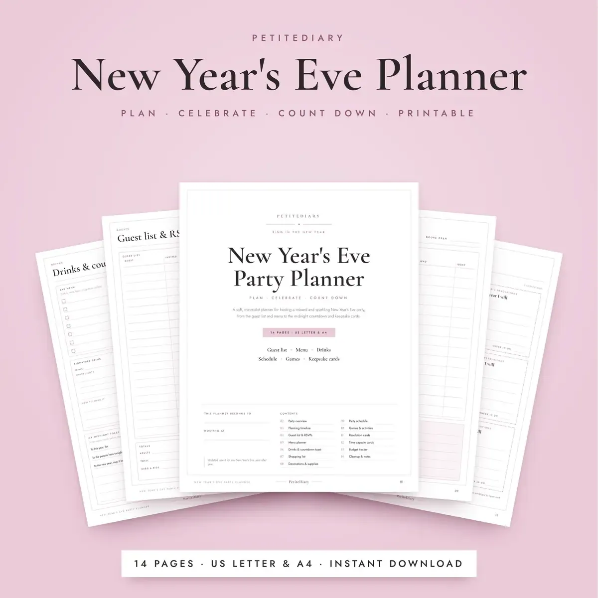 New Year's Eve Party Planner