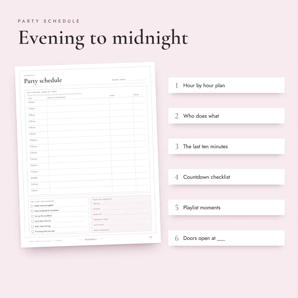 New Year's Eve Party Planner, image 3