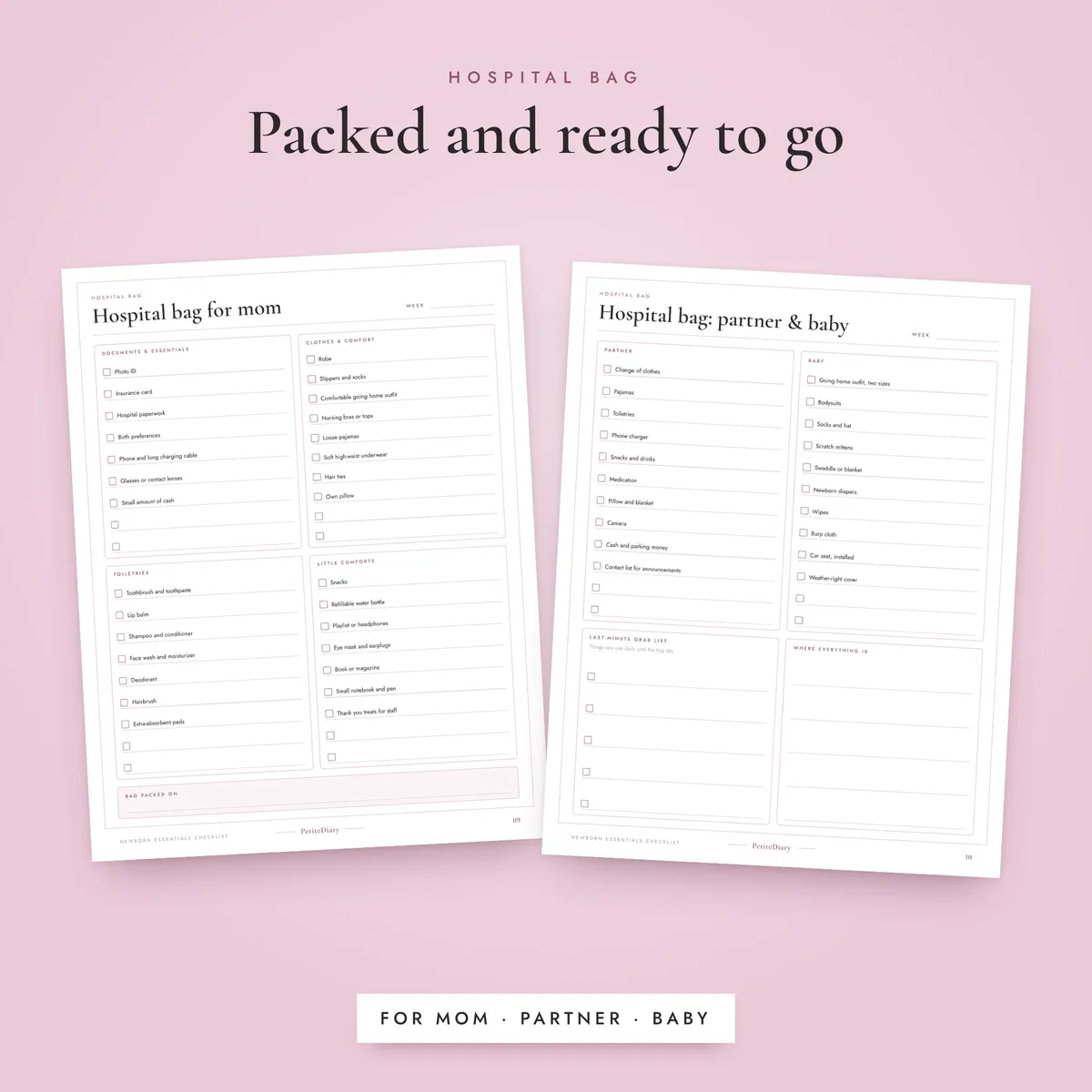Newborn Checklist, image 4