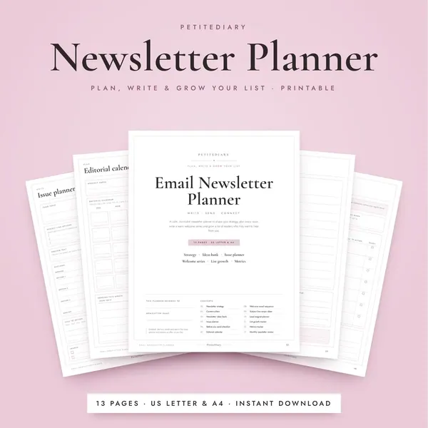 Newsletter Planner
