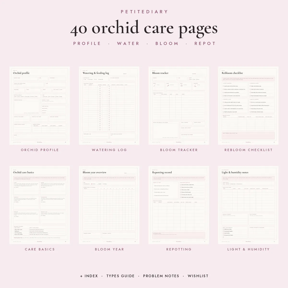 Orchid Care Log, image 2