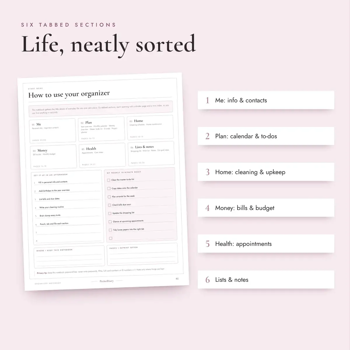 Organizer Notebook, image 3