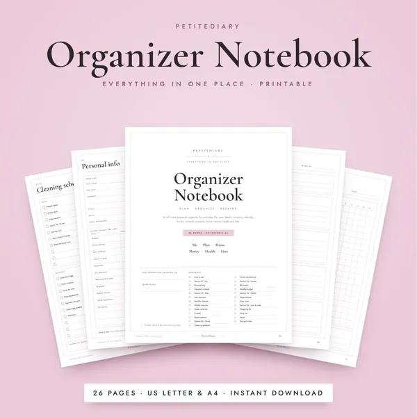 Organizer Notebook
