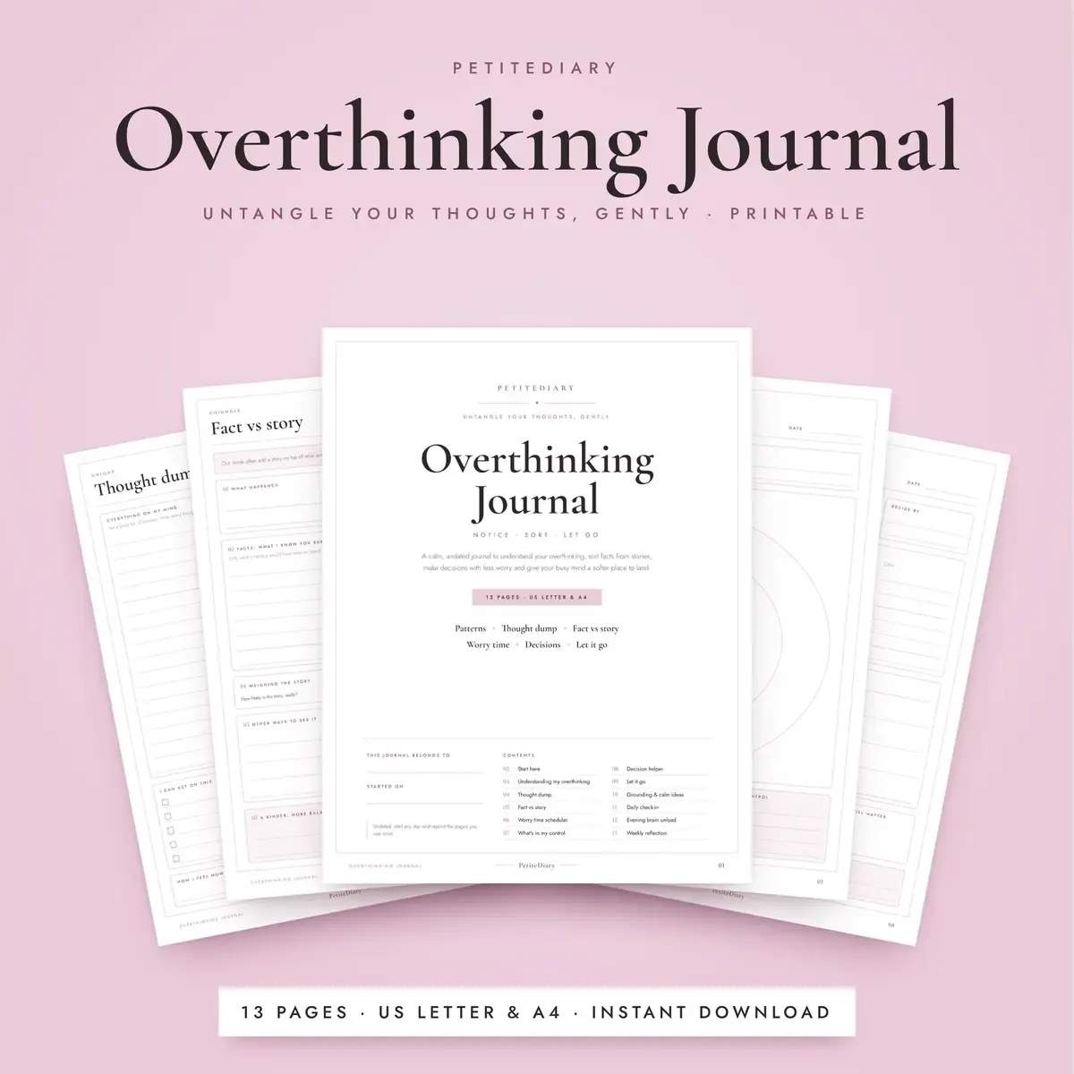 Overthinking Journal