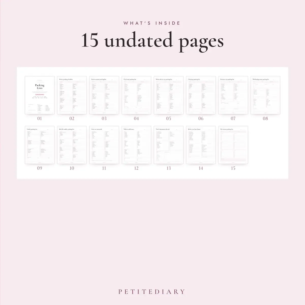 Packing List Bundle, image 2