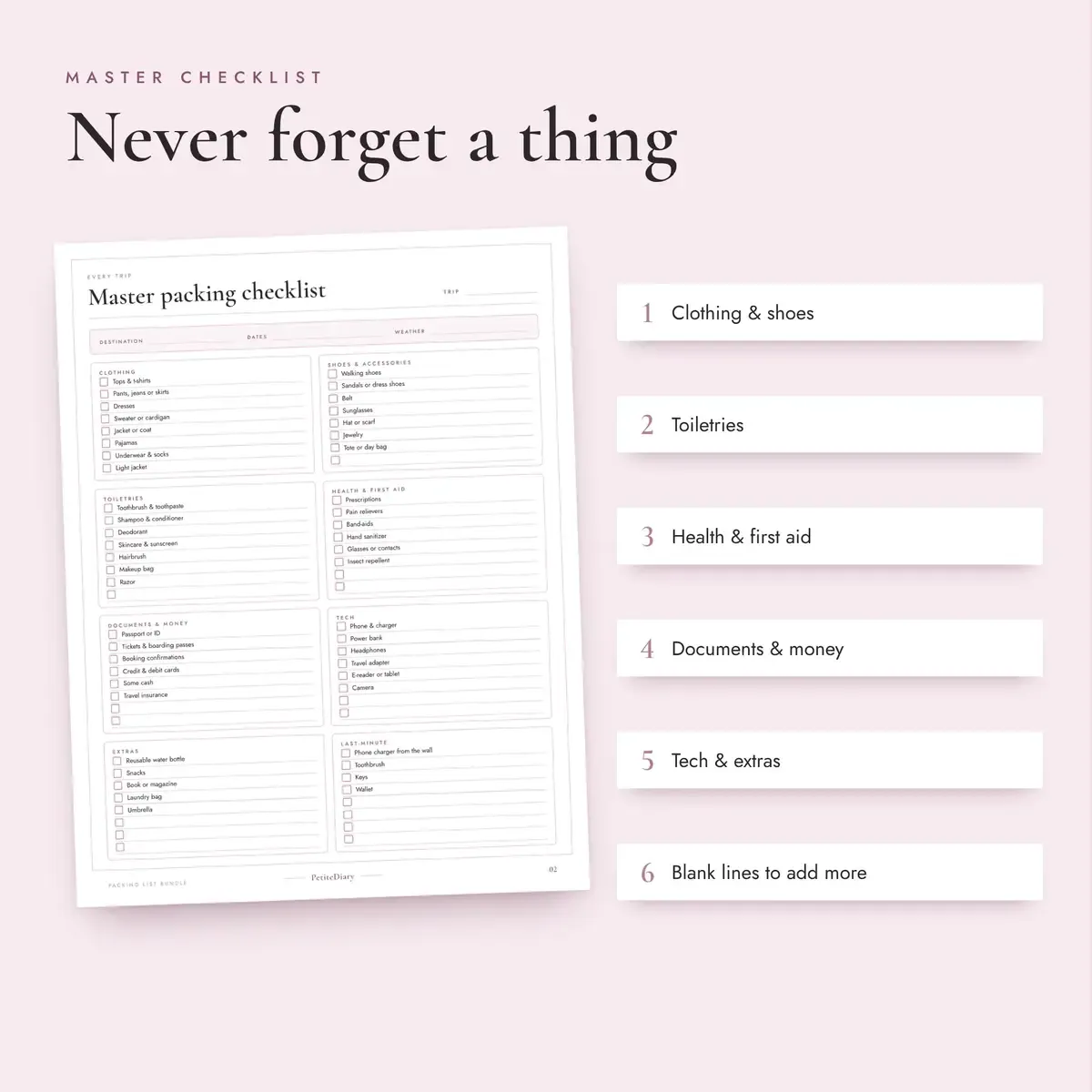 Packing List Bundle, image 3