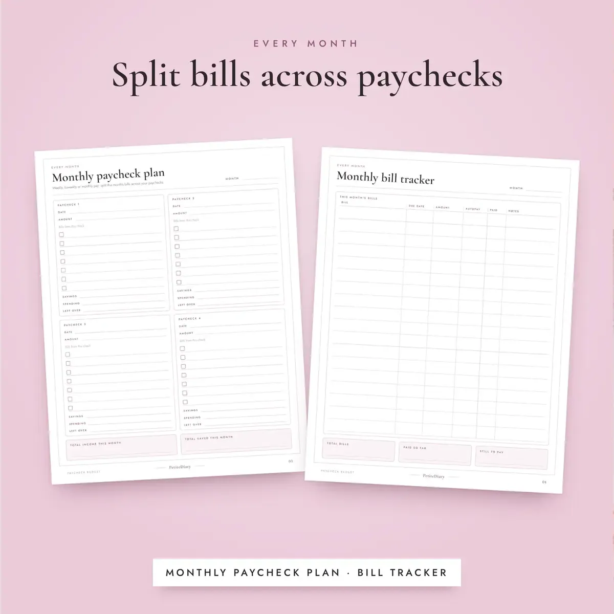 Paycheck Budget, image 4