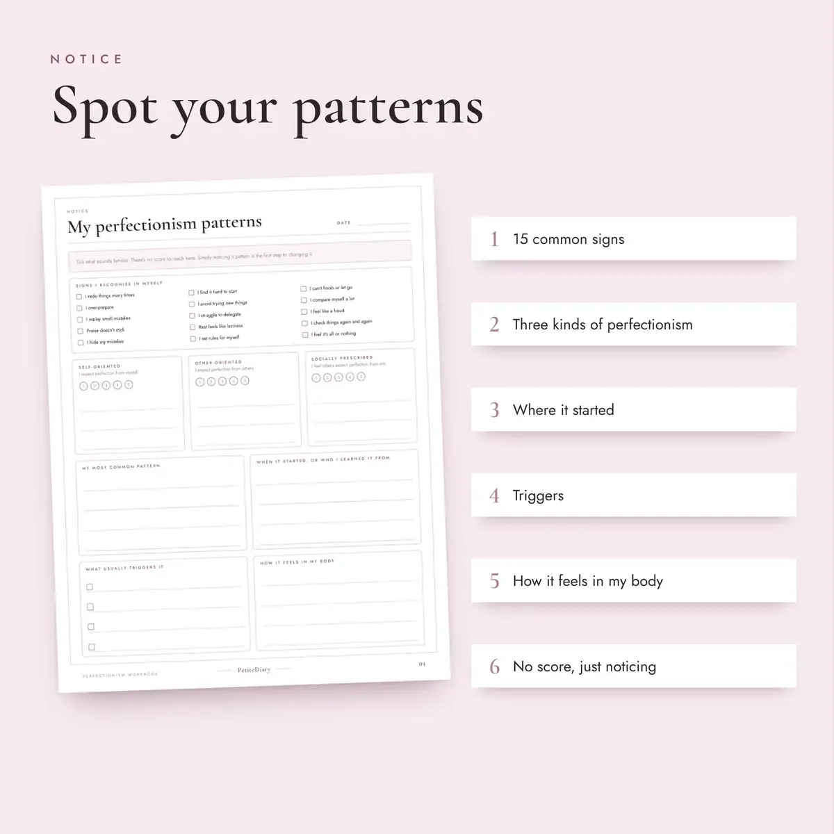 Perfectionism Workbook, image 3
