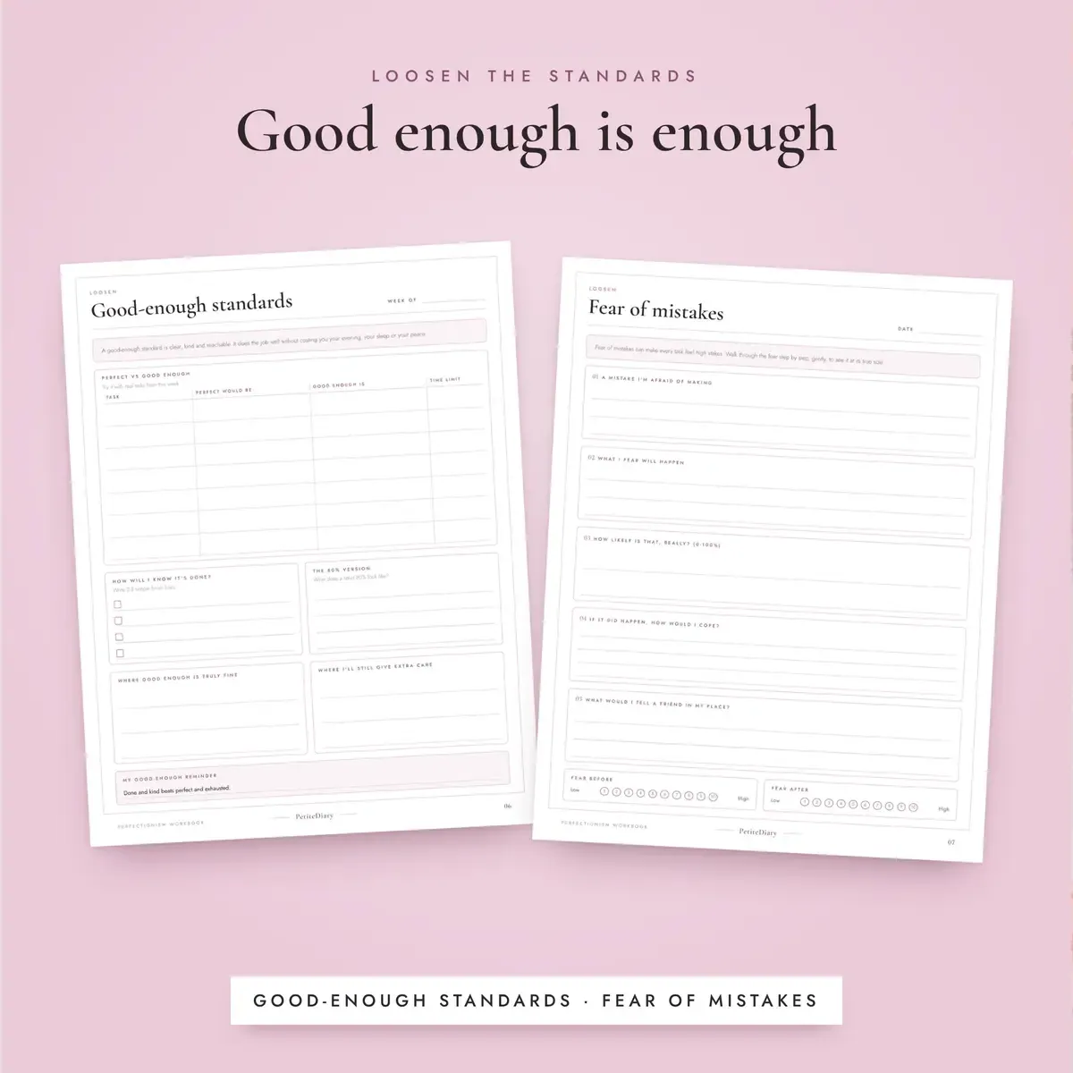 Perfectionism Workbook, image 4
