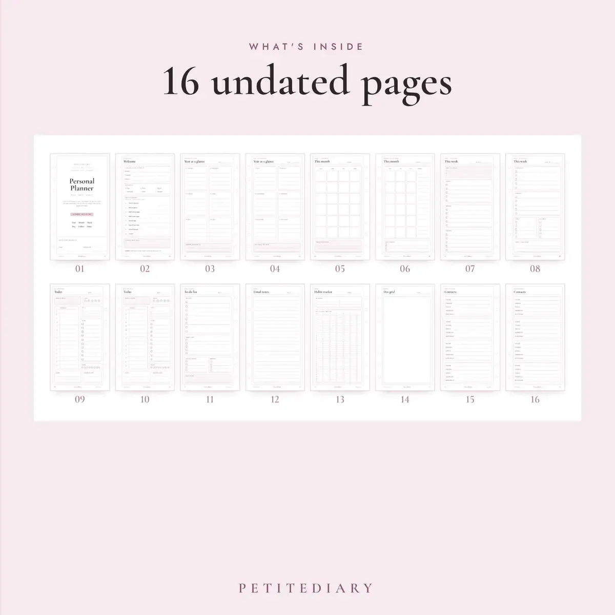 Personal Planner Inserts, image 2