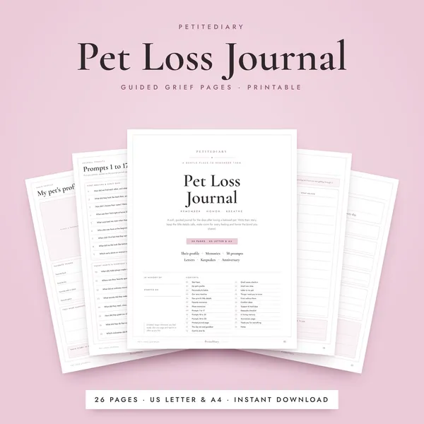 Pet Loss Journal