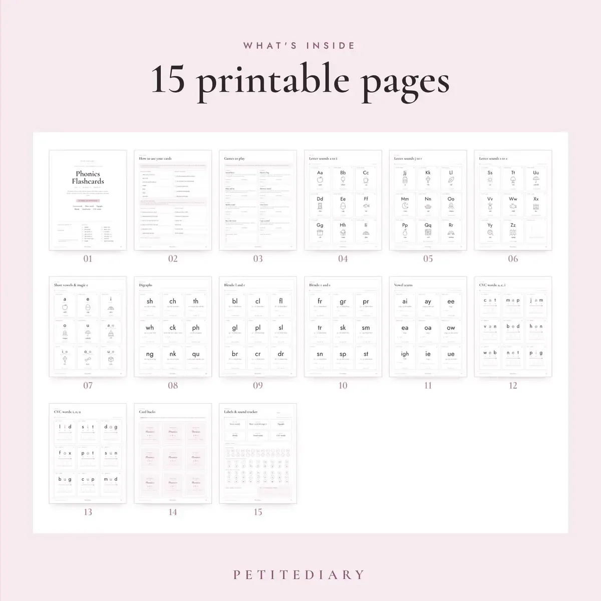 Phonics Flashcards, image 2