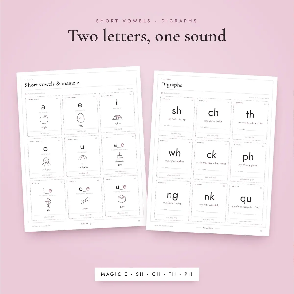 Phonics Flashcards, image 4