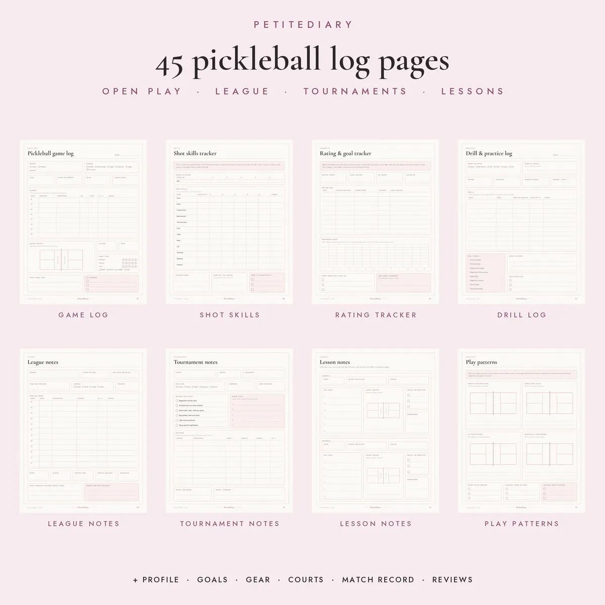 Pickleball Log, image 2