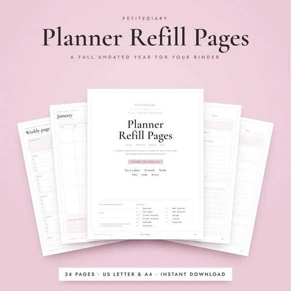 Planner Refill
