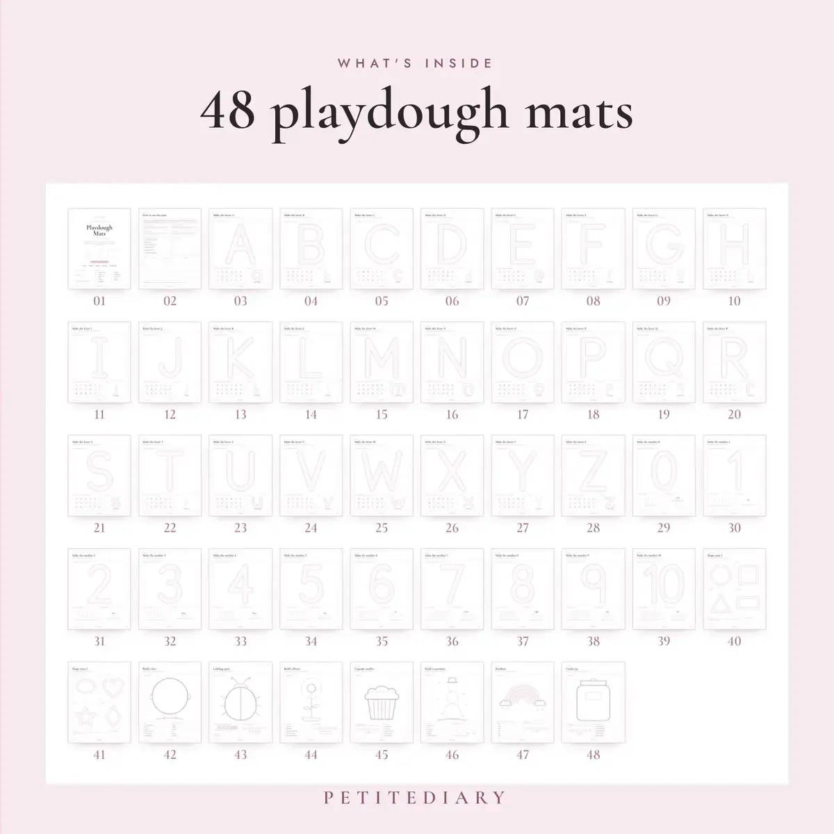 Playdough Mats, image 2