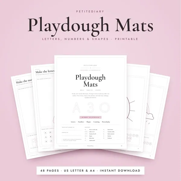 Playdough Mats