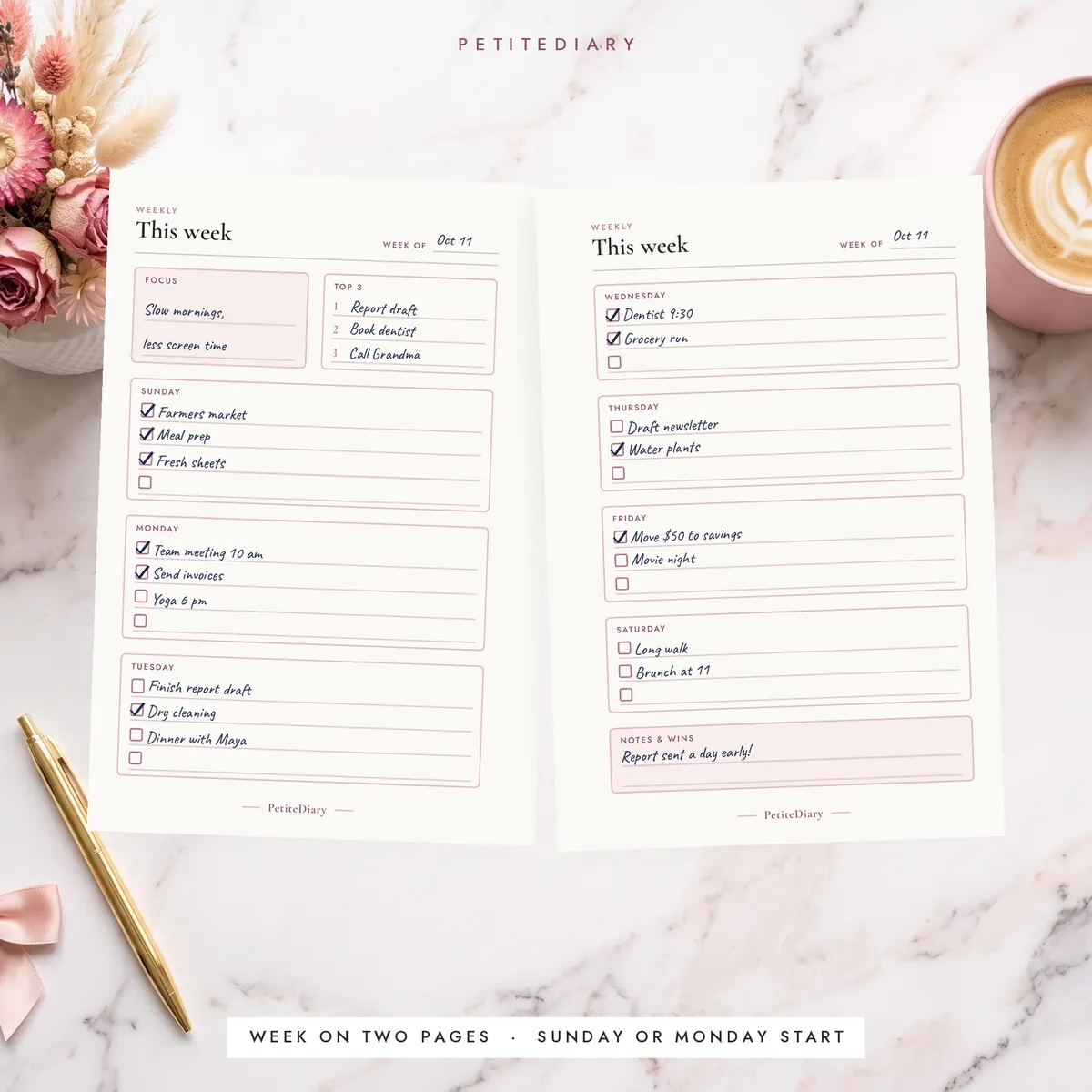 Pocket Ring Planner Inserts, image 5