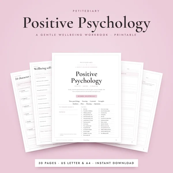 Positive Psychology Workbook