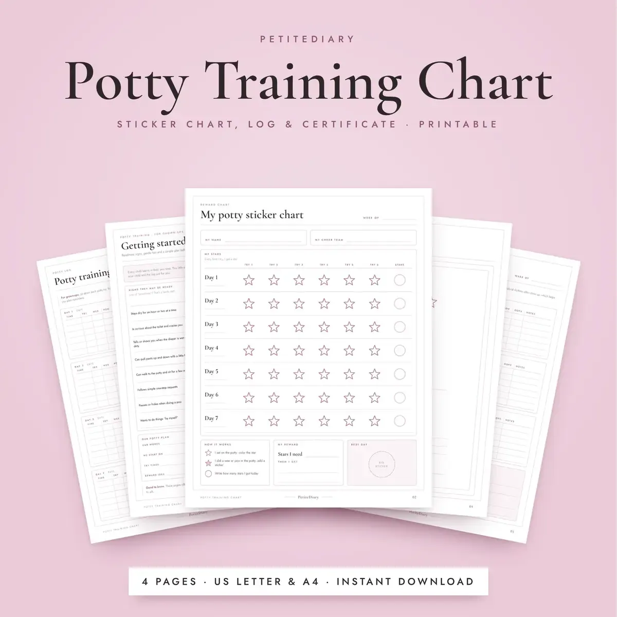 Potty Training Chart