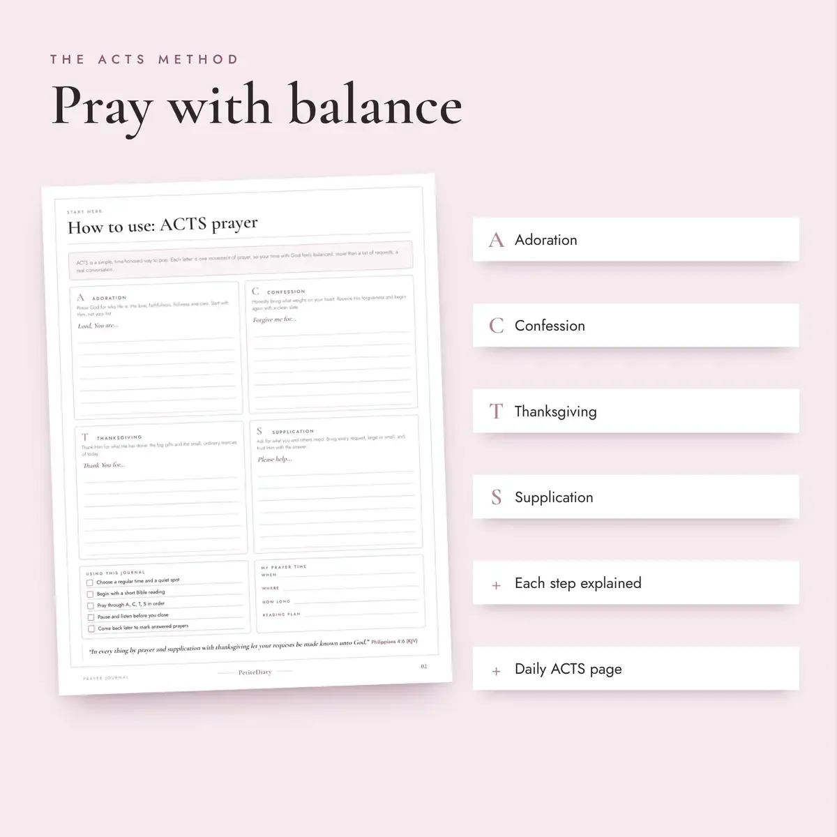 Prayer Journal for Women, image 3