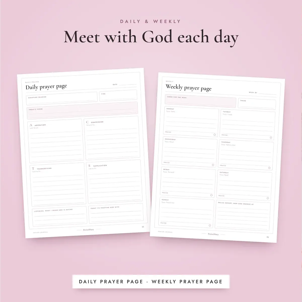 Prayer Journal for Women, image 4
