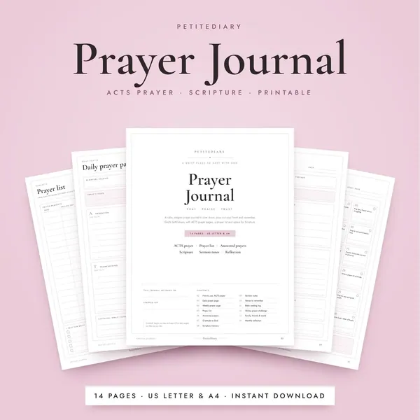 Prayer Journal for Women