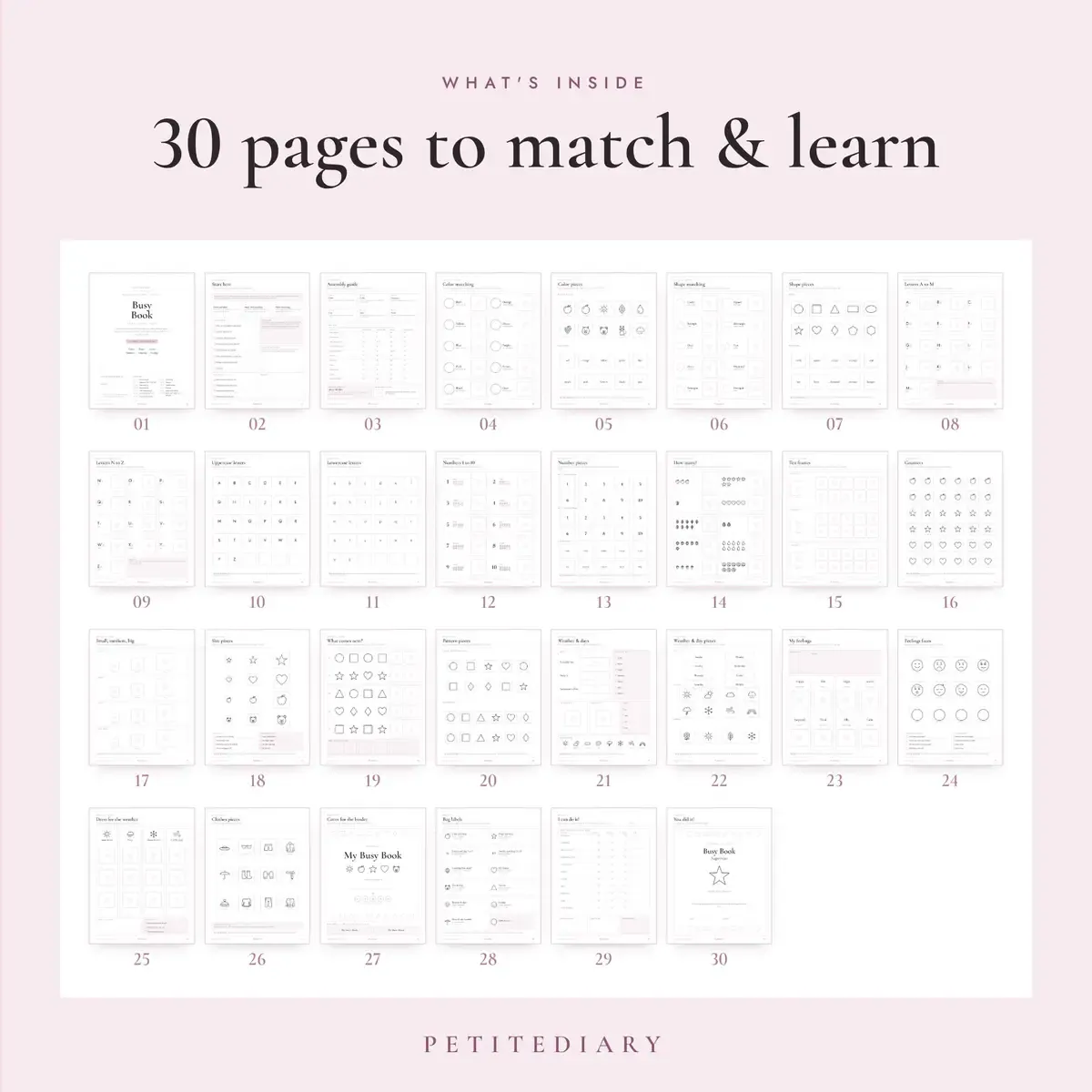 Preschool Busy Book, image 2
