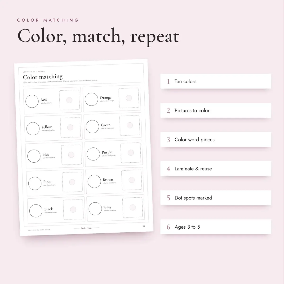 Preschool Busy Book, image 3