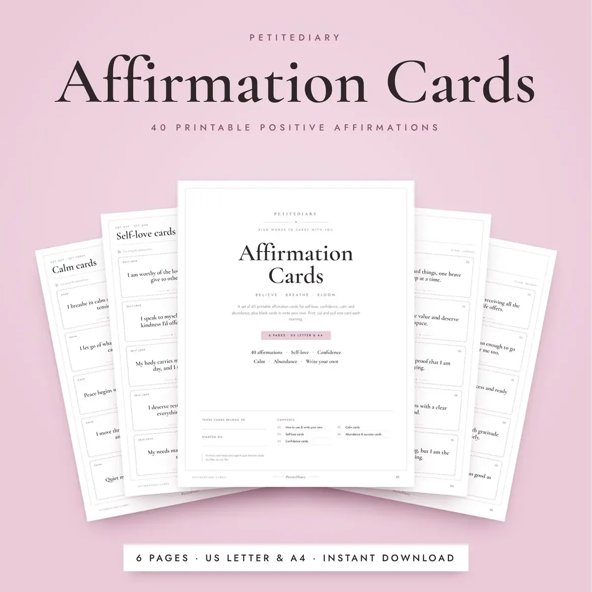 Affirmation Cards