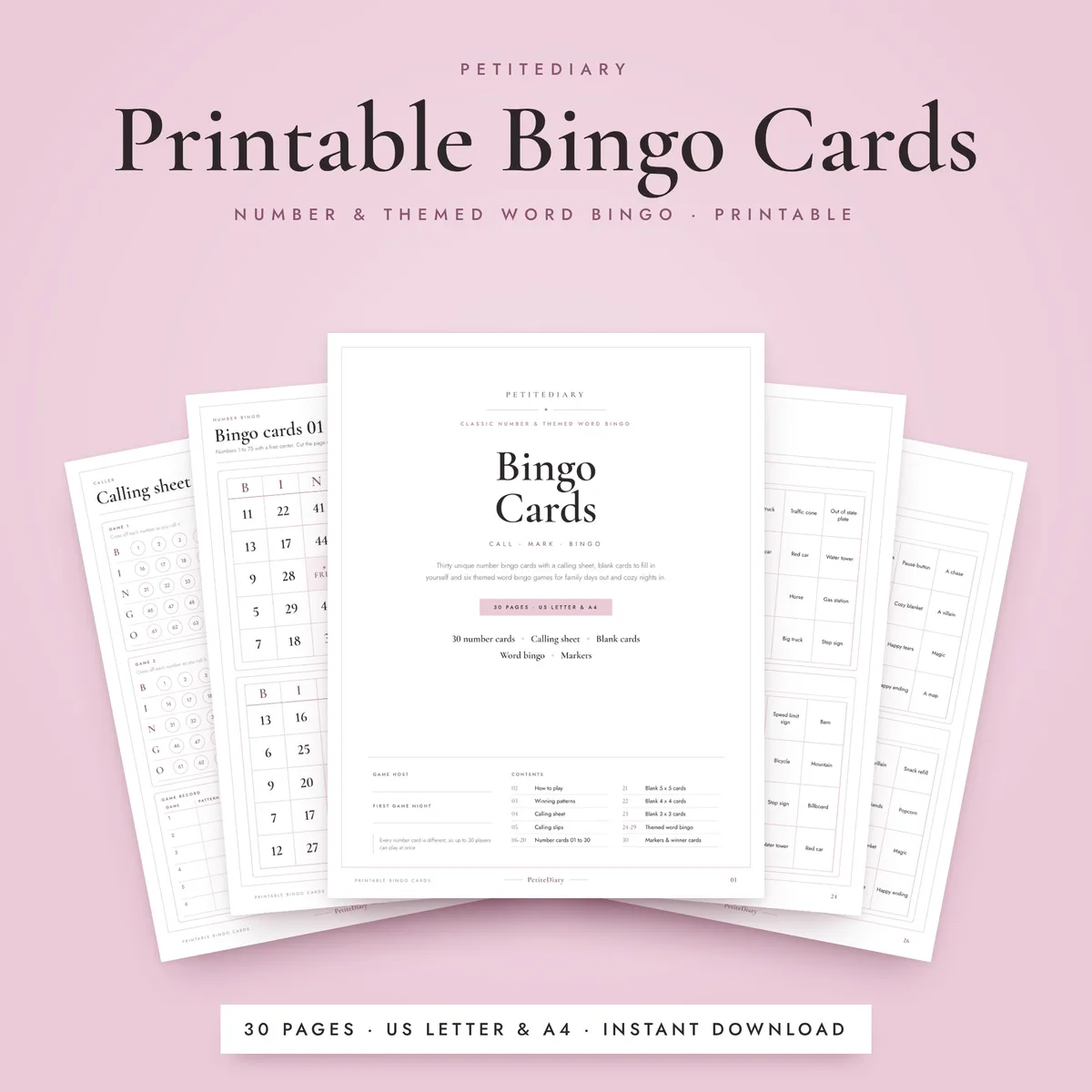 Bingo Cards