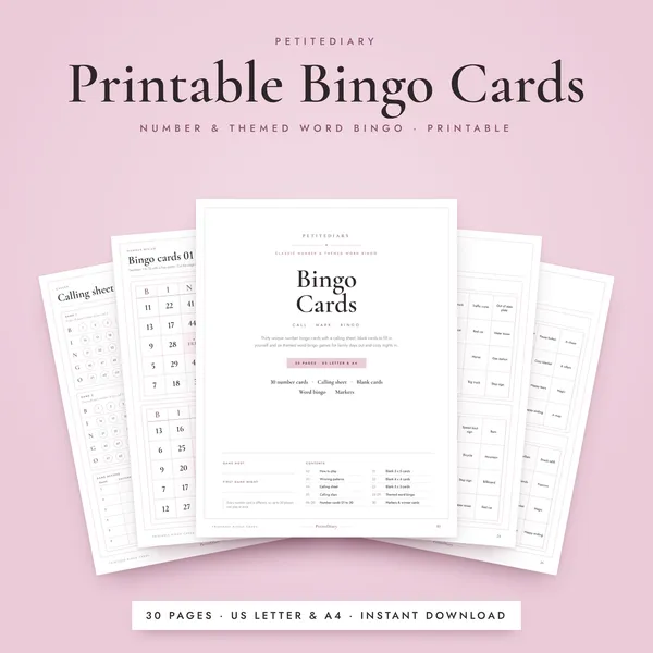 Bingo Cards