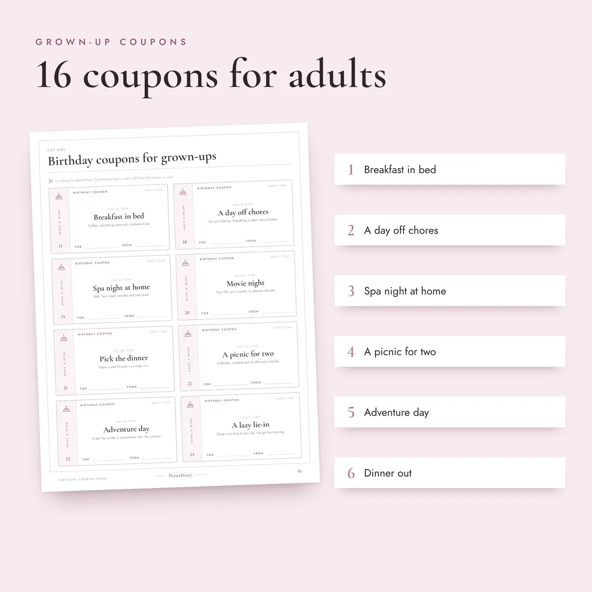 Birthday Coupons, image 4