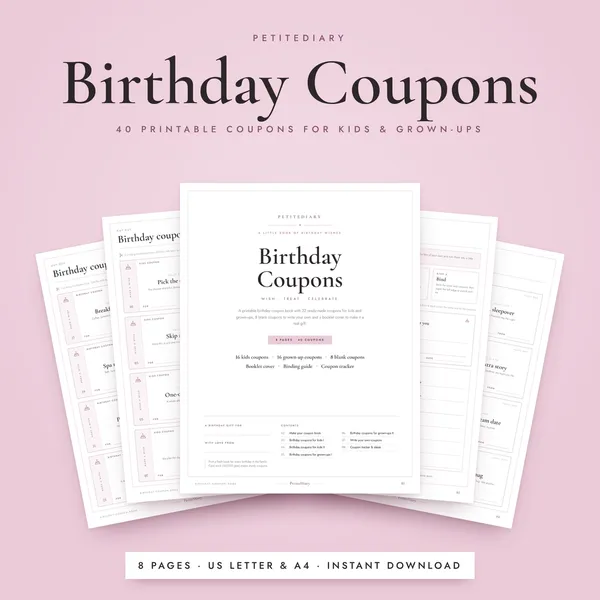 Birthday Coupons